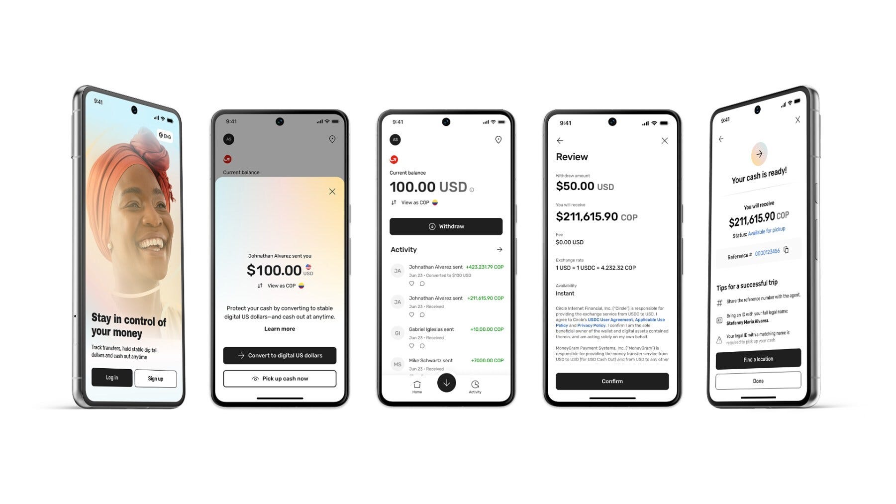 stablecoin savings products for africa (usdc on mobile) accessory
