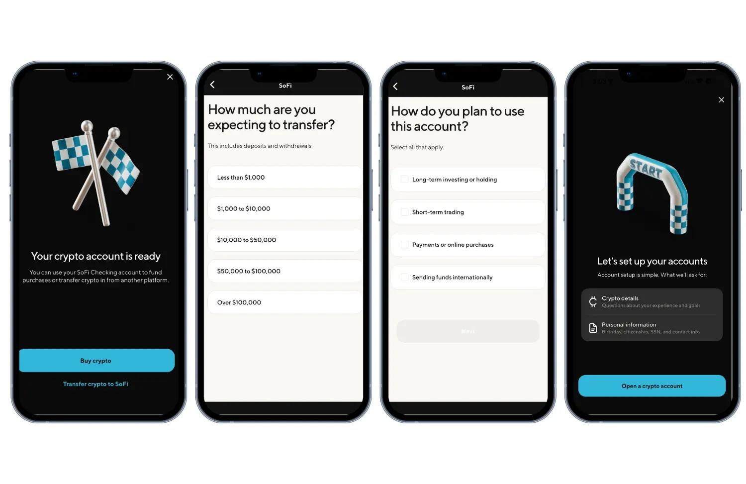 Energetic Nigerian trader smiling at smartphone screen displaying USDC deposit confirmation and yield growth, high-yield stablecoin savings via mobile money wallets in Nigeria