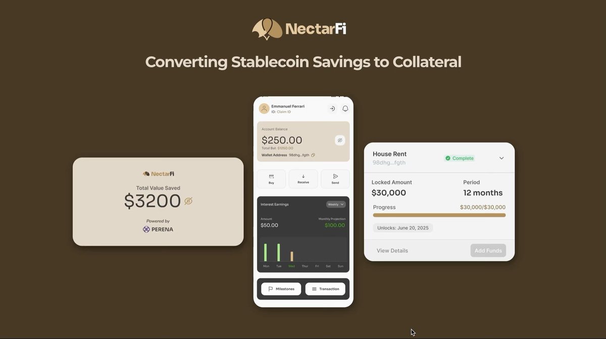 NectarFi DeFi app Nigeria USDC